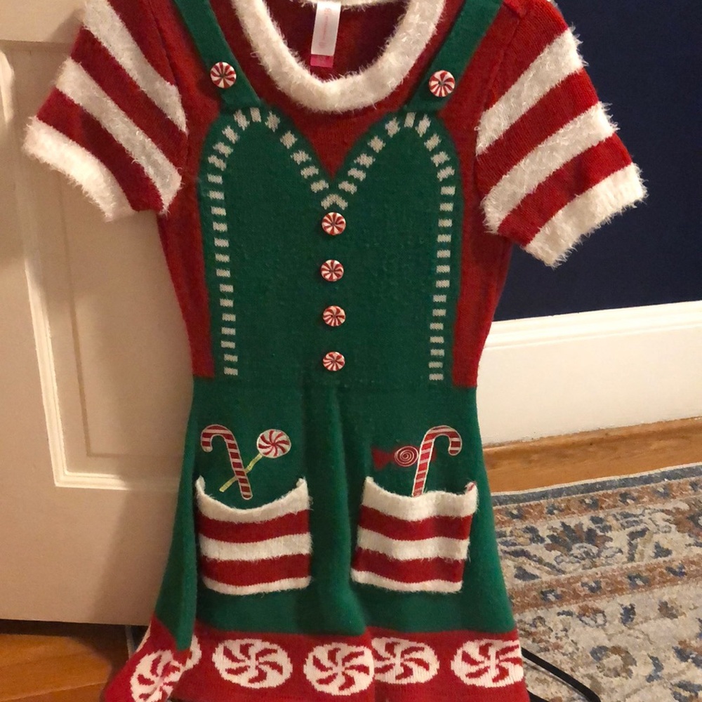 Christmas Elf Dress Costume